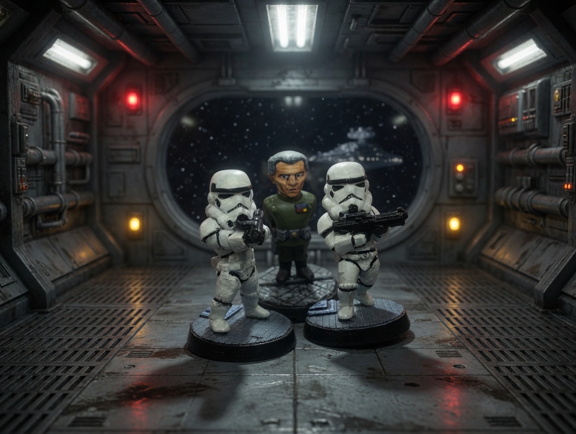 Galactic Conflict miniature theme