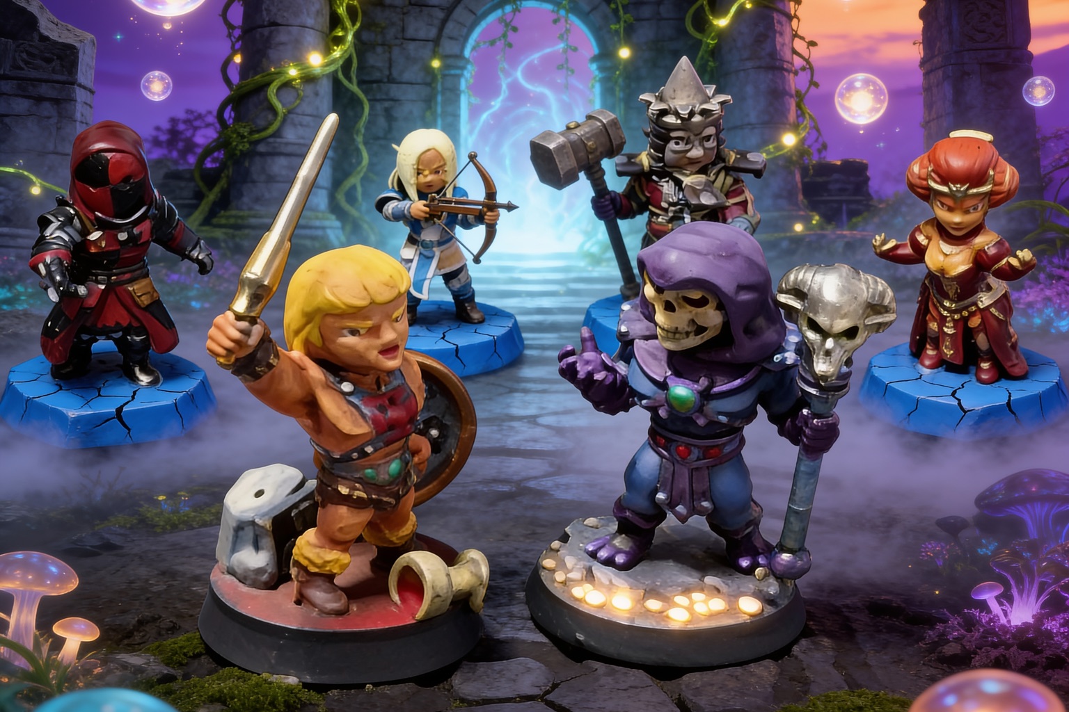 Raiding the Shadows tabletop theme