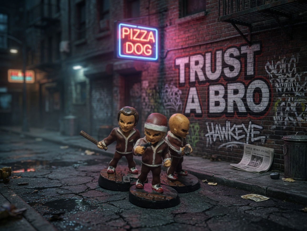 Urban Underworld miniature theme